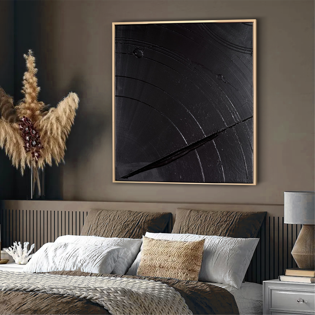 Black Brushstroke