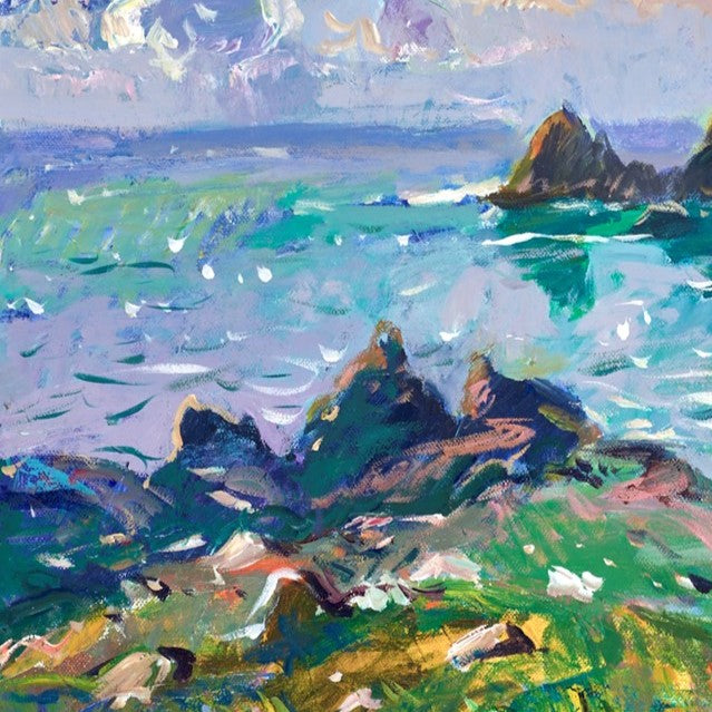 Watching The Waves (Kynance Cove)