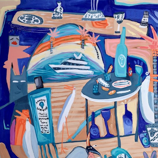 Blue Bottles