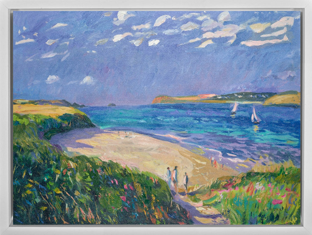 Beautiful Summer Light Across Padstow Bay