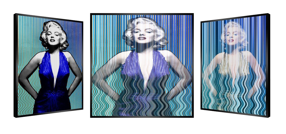Marilyn In Blue