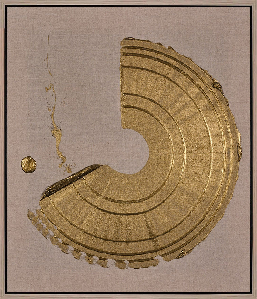 Mini Brushstroke Bronze II