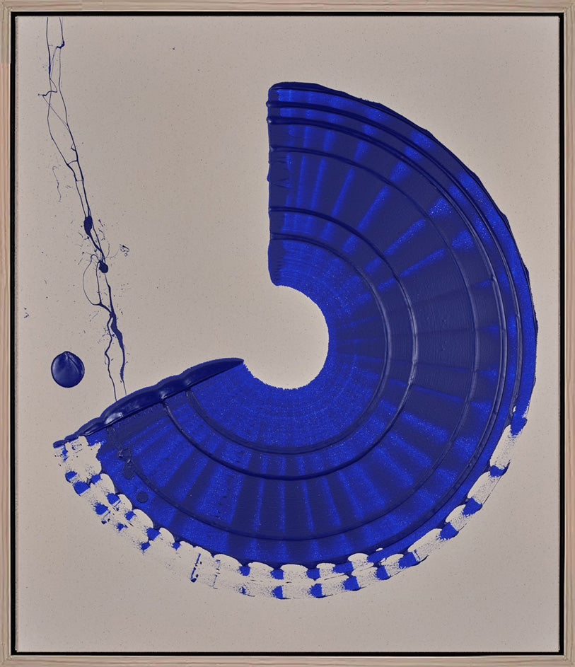 Mini Brushstroke Blue II