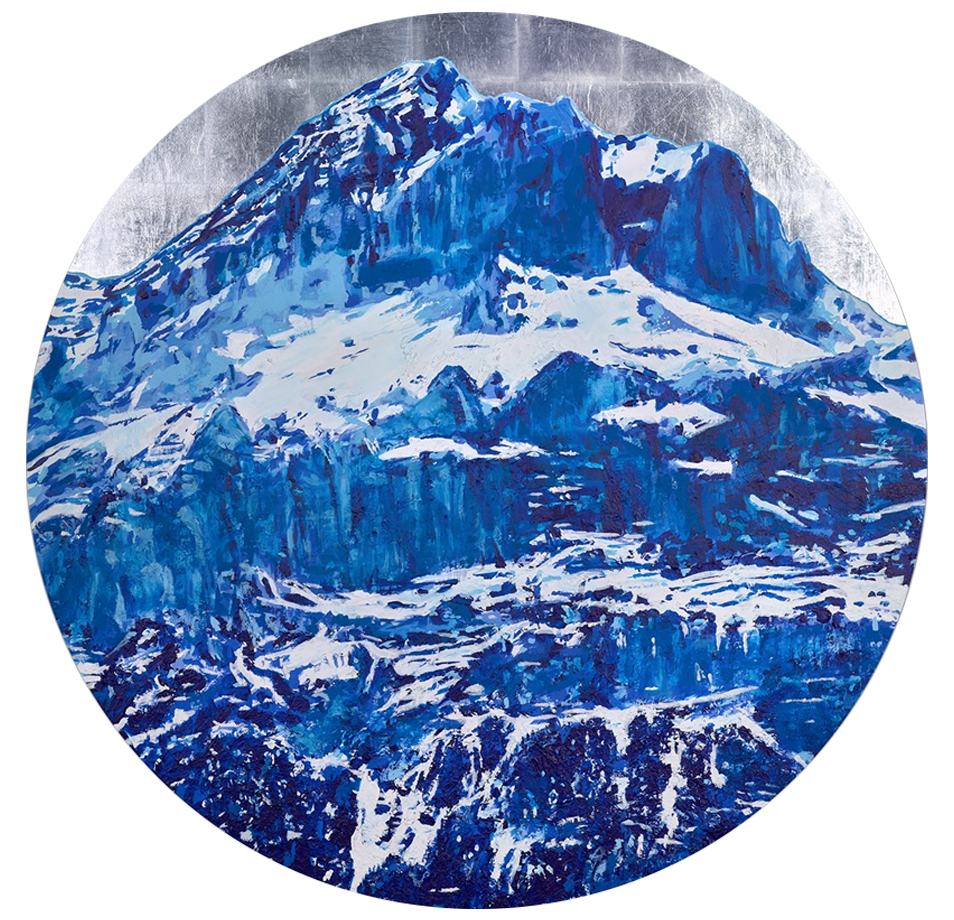 Majestic Mountain: Jungfrau Blue