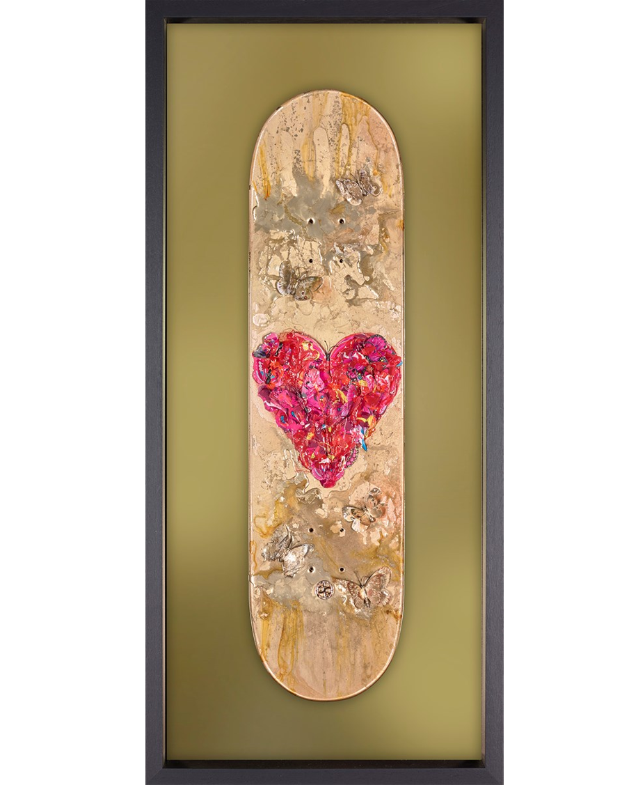 Golden Skateboard