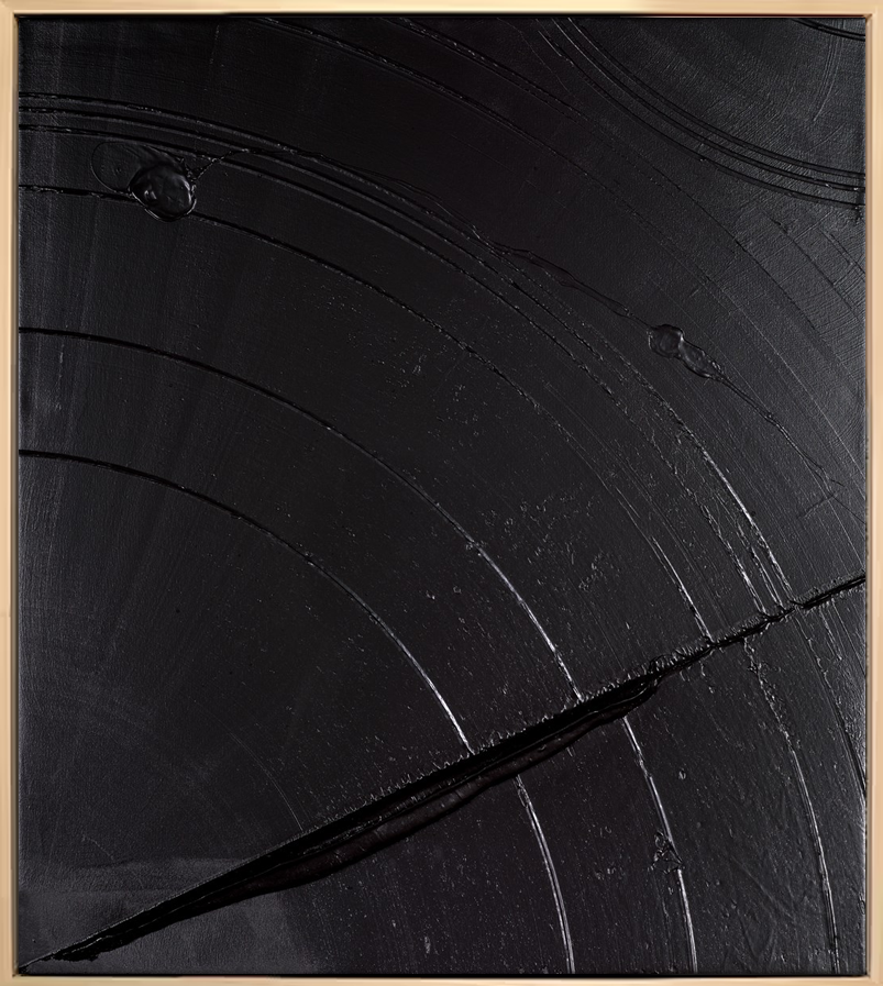 Black Brushstroke