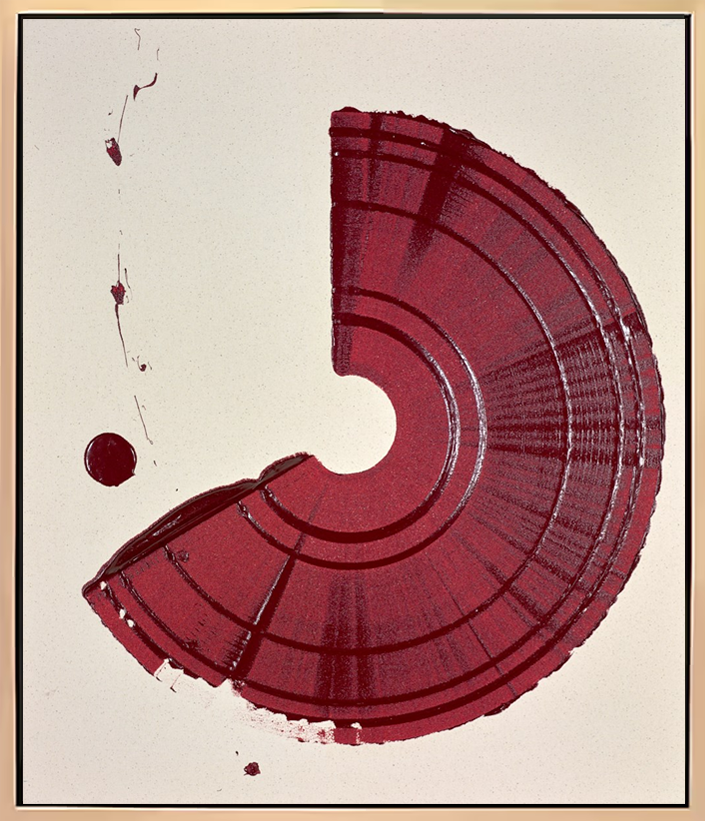Mini Brushstroke - Red