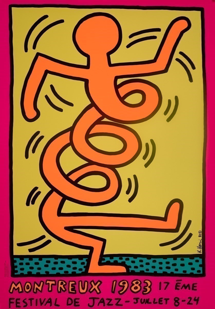 Poster for Montreux Jazz Festival (Orange)