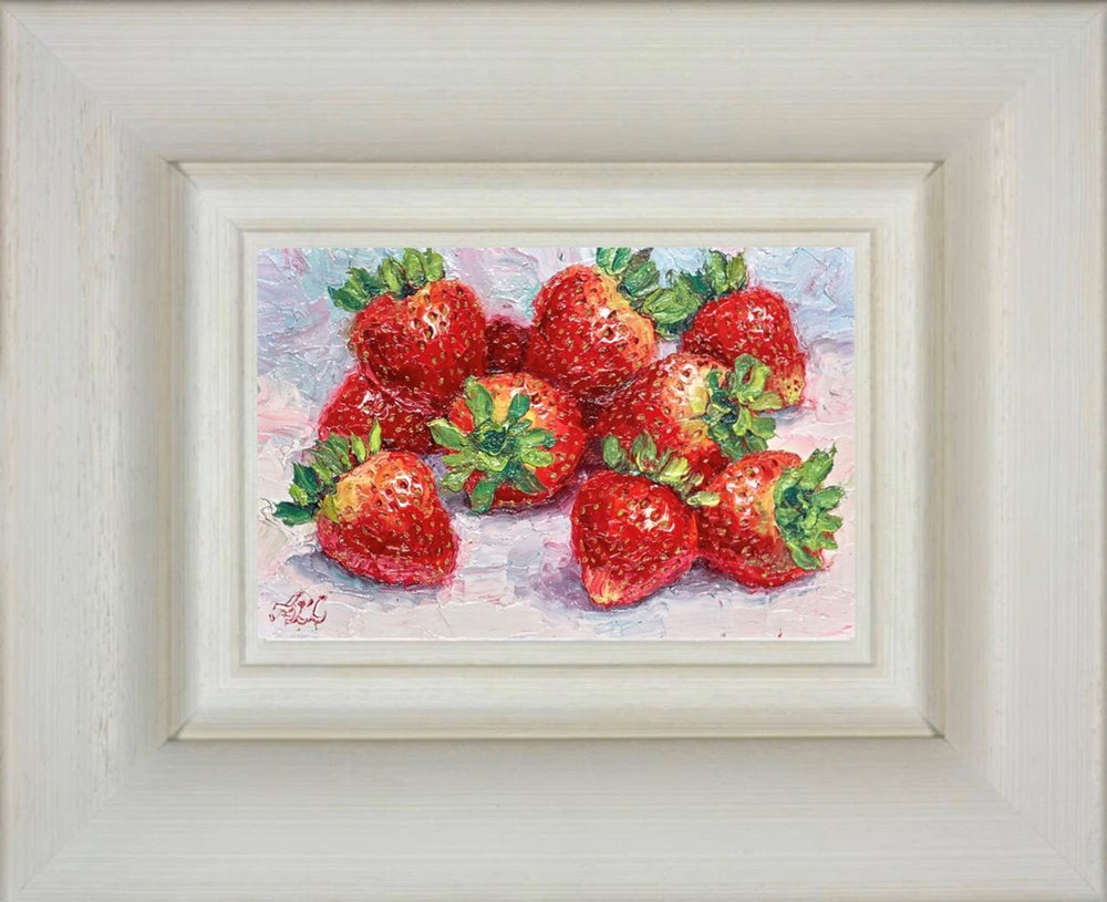 Strawberries V (Framed)