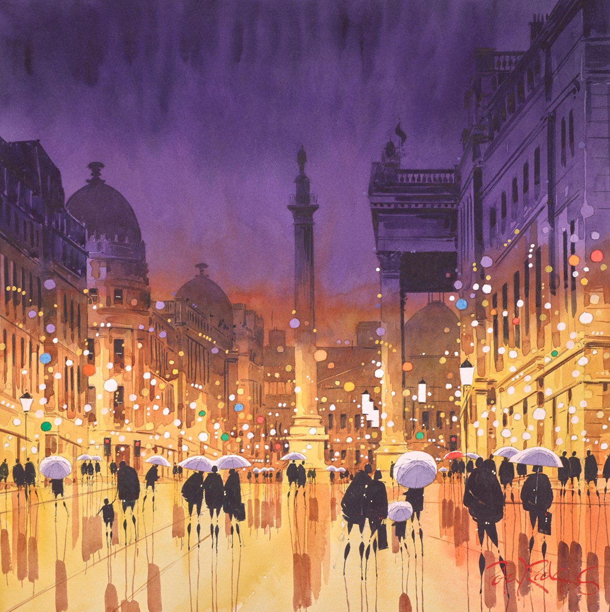 Evening Lights - Newcastle