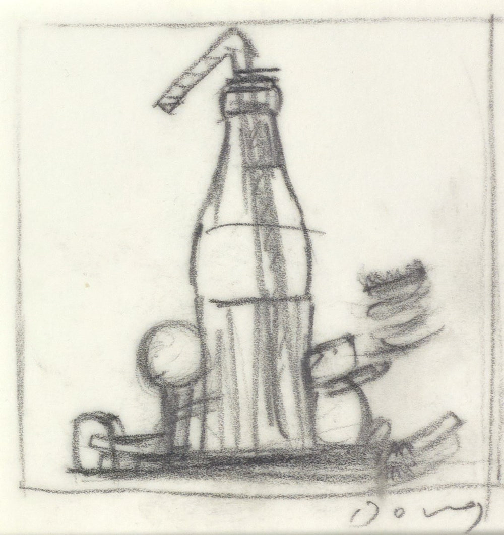 Warhol's Happy Hour Resting (Sketch)