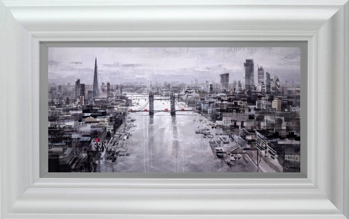 City Skyline II Study (Framed)