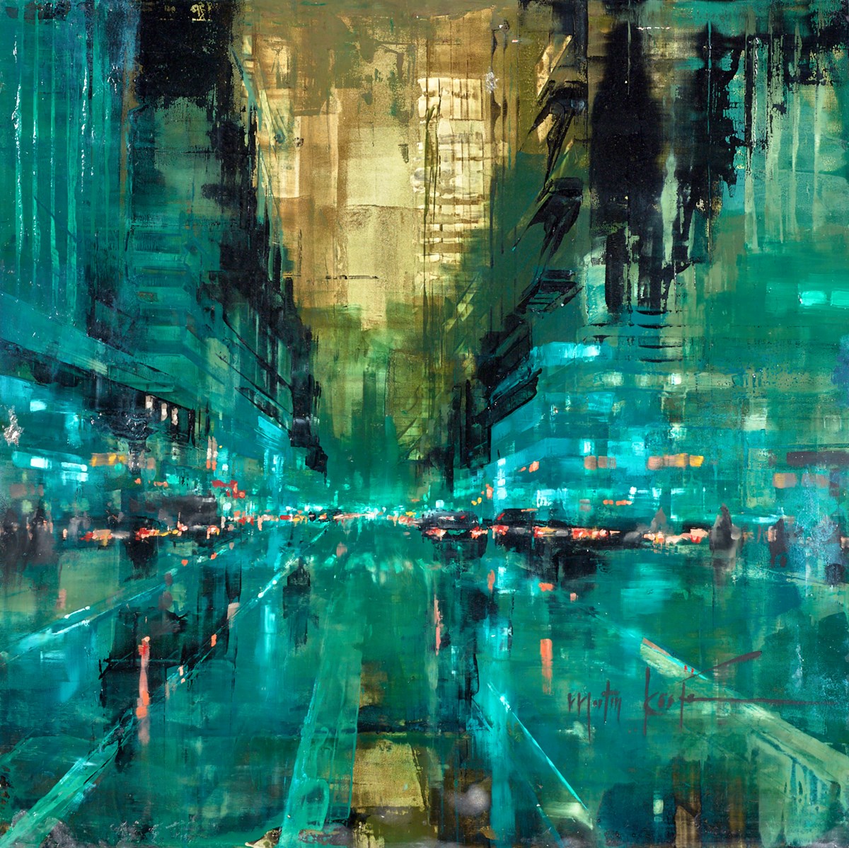 New York Lights in the Dark II