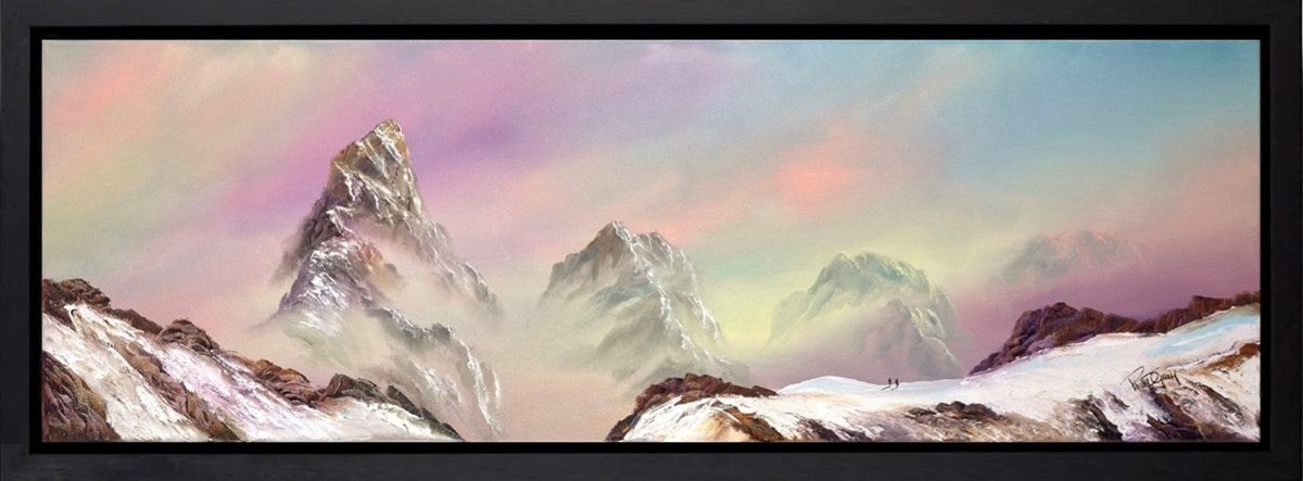 Cloudy Mountain II (Framed)