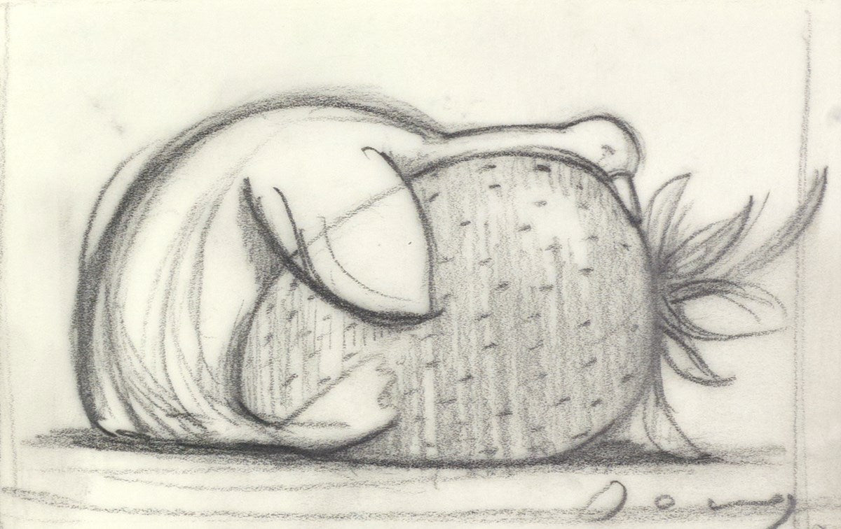 Strawberry and Dreams II (Sketch)