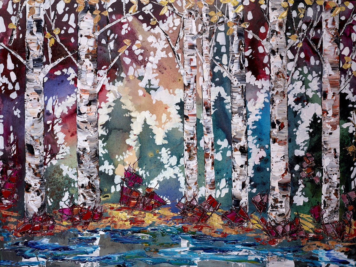 Silver Birch Forest