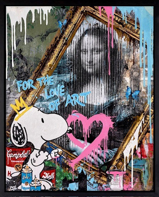 For The Love of Art - Mona Lisa (Framed)