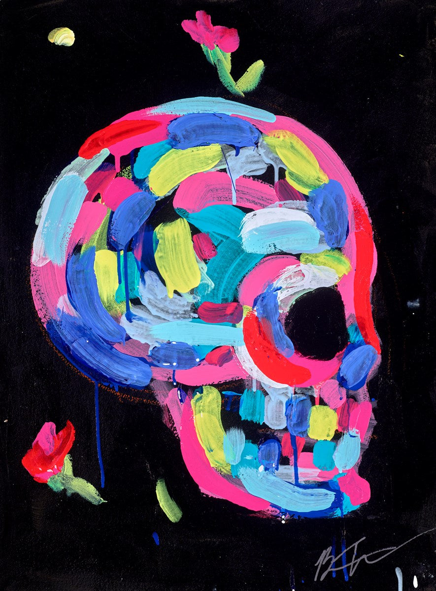Skull (Black) VIII