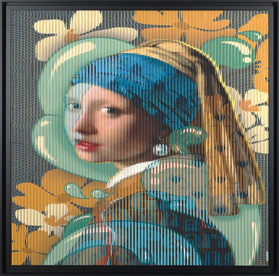 Pearl in Blue and Yellow