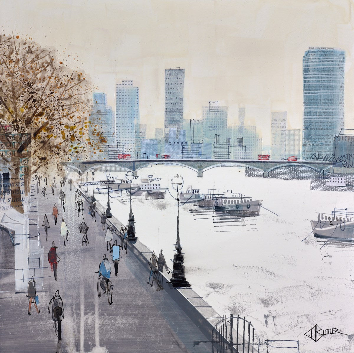 Westminster Bridge View (study)