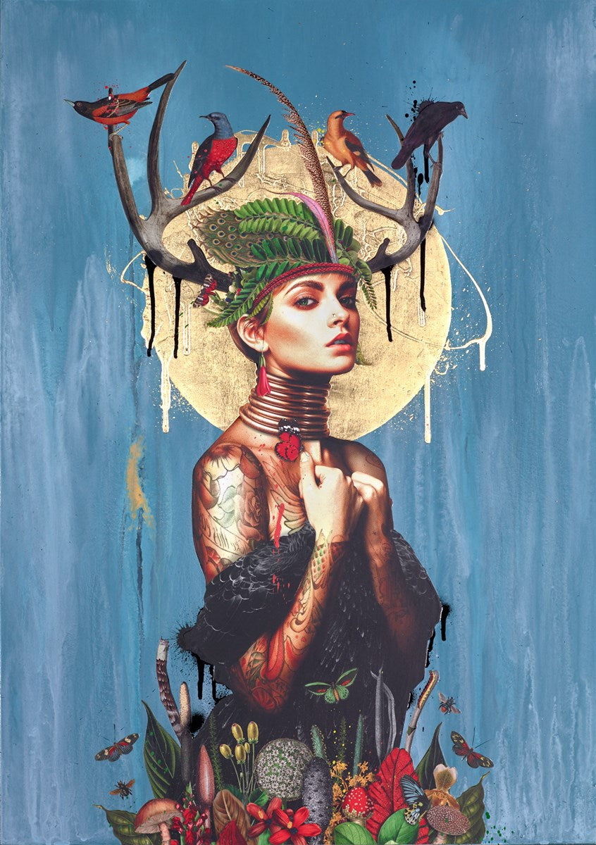 Spirit of The Forest (Waterfall Blue)