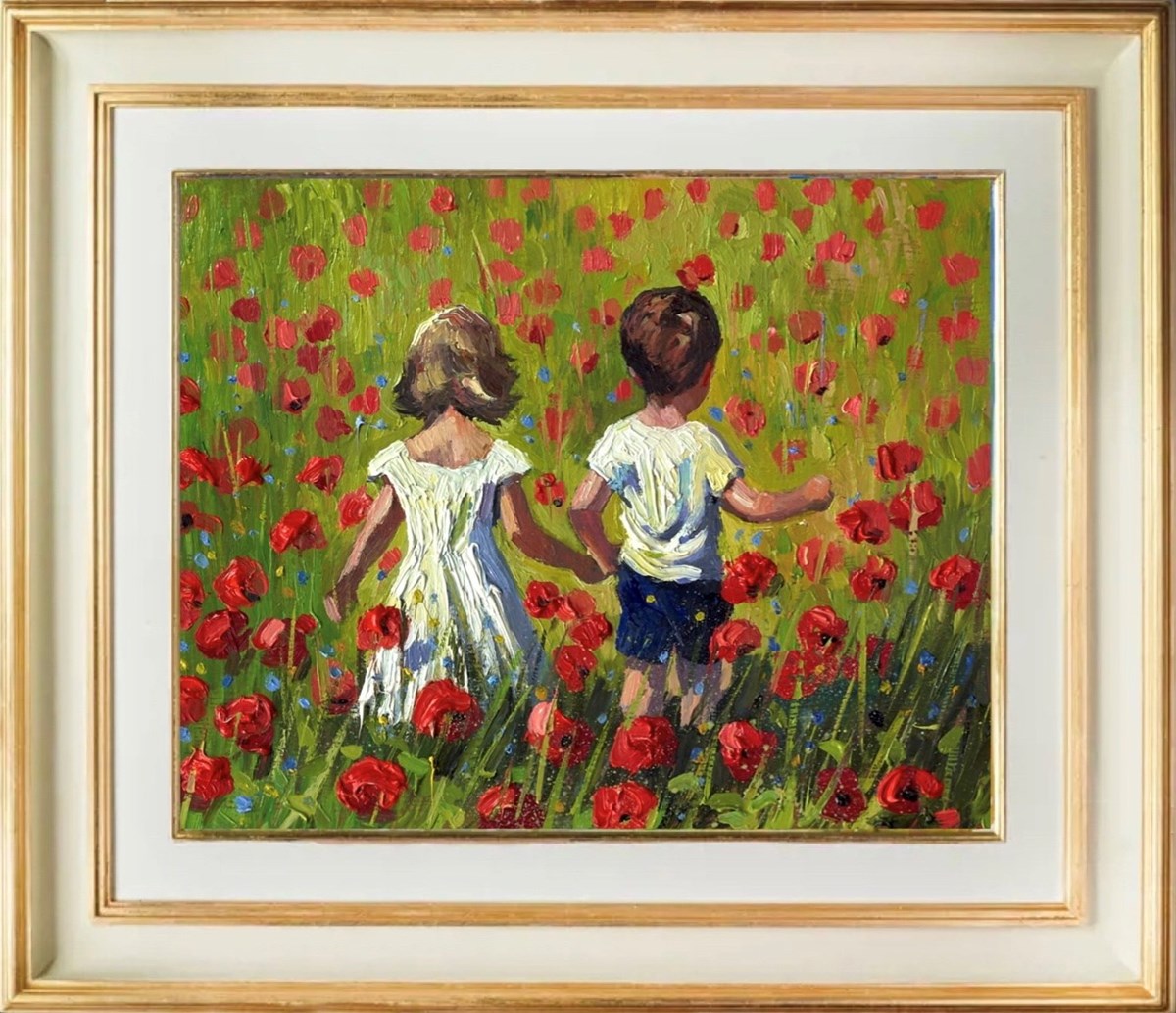 Young Fire Spirits (Framed)