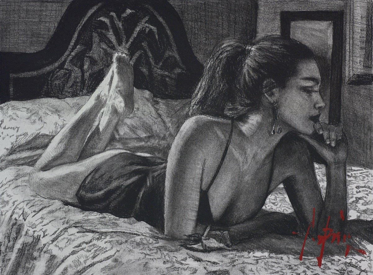 Paola on Bed