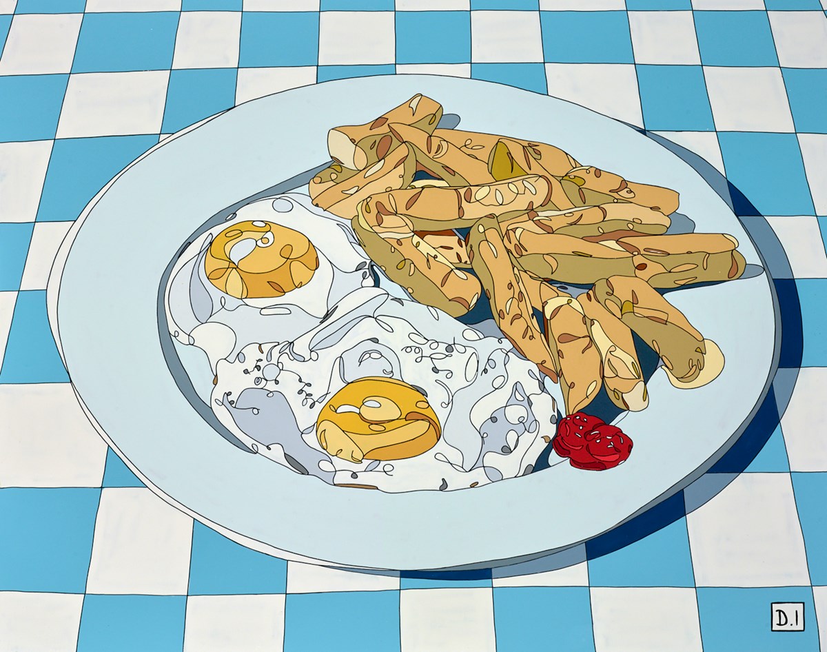Double Egg & Chips