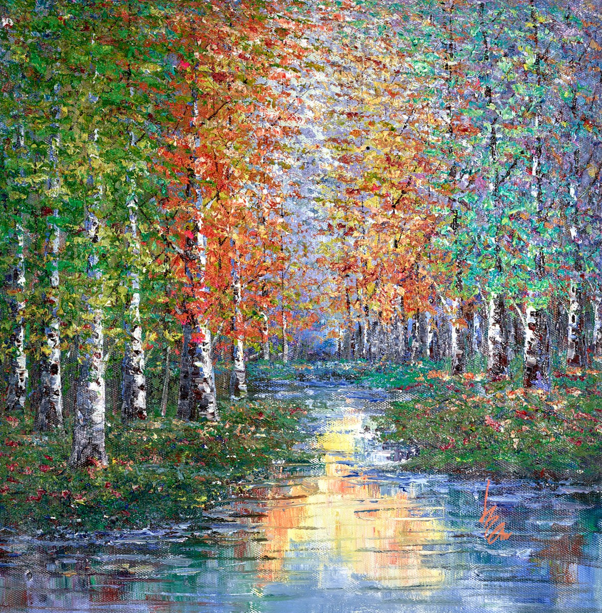 Golden Reflections
