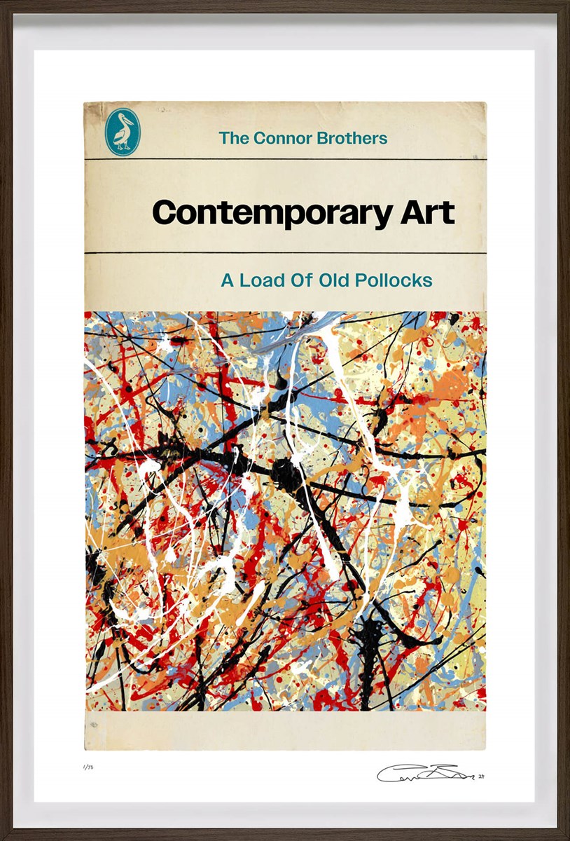 Contemporary Art (Pollock) (Framed)