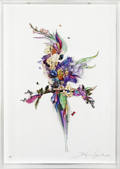 Botanical Tilda Gin Bird I (Framed)