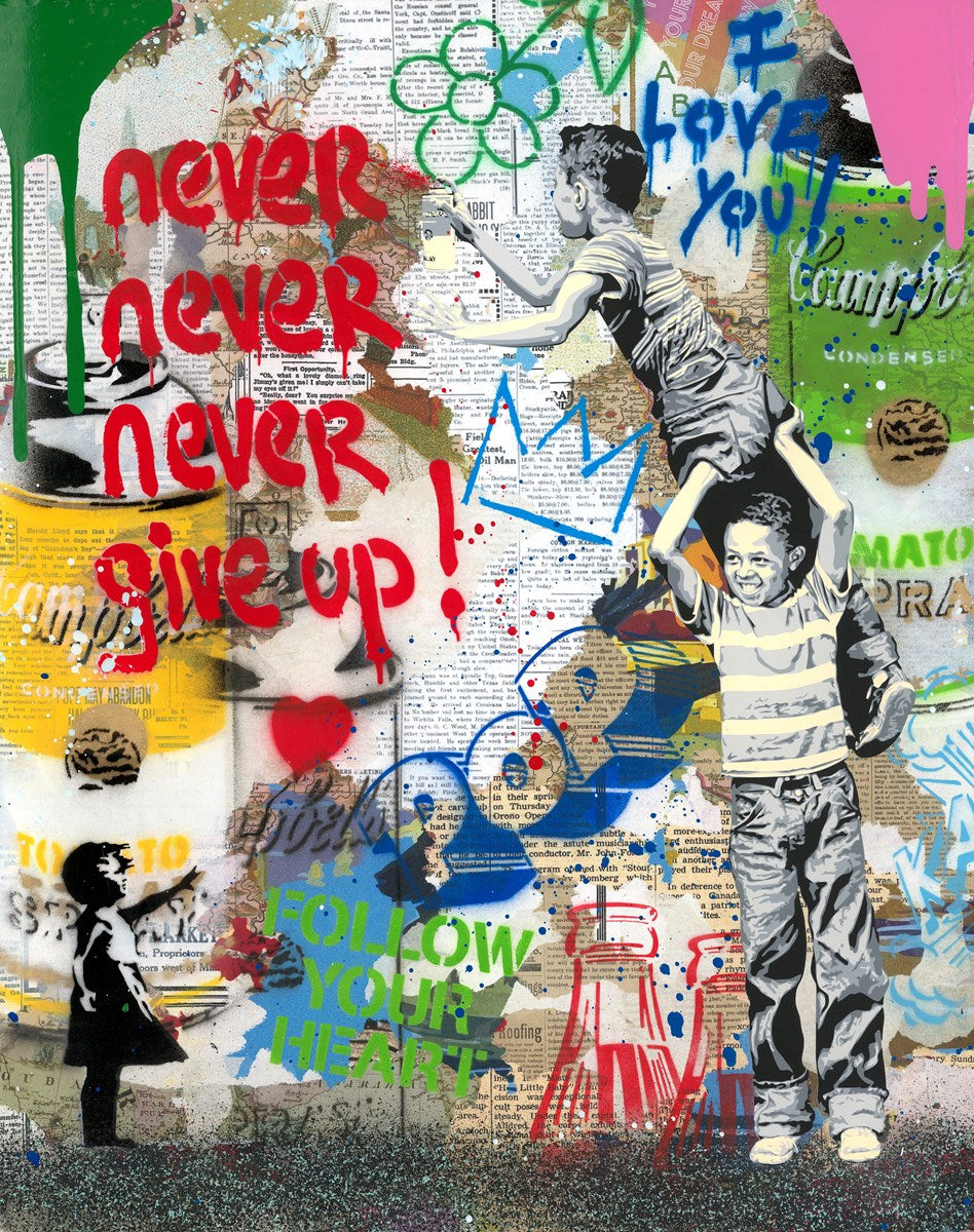Never , Never Give up!