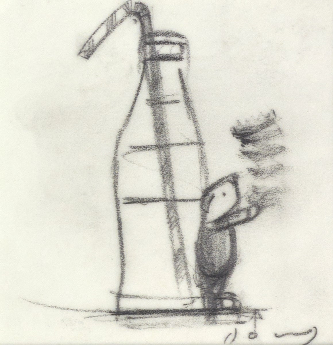 Warhol's Happy Hour V (Sketch)