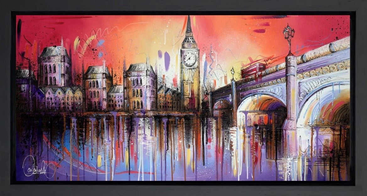 Rosy Glow IV (Framed)