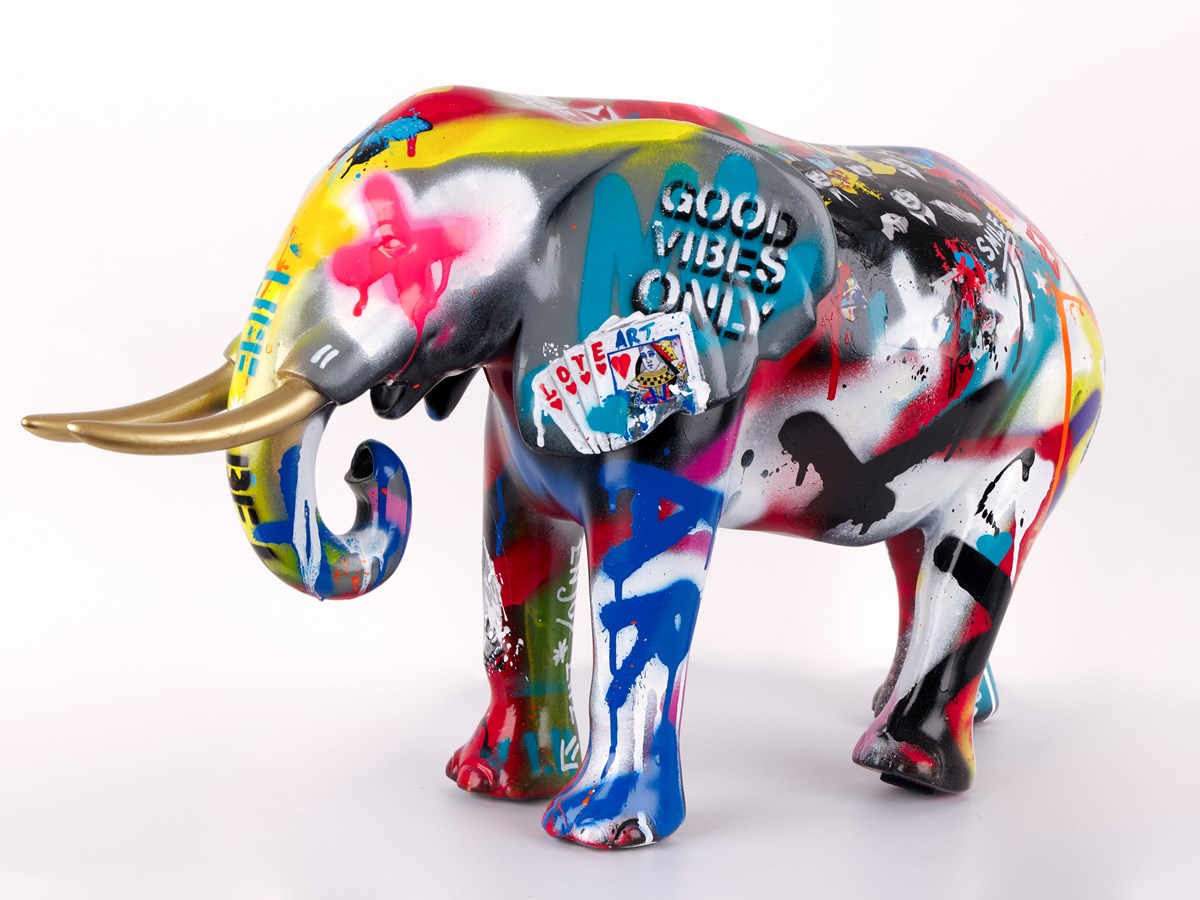 Rock 'n' Roll - Elephant II (Framed)