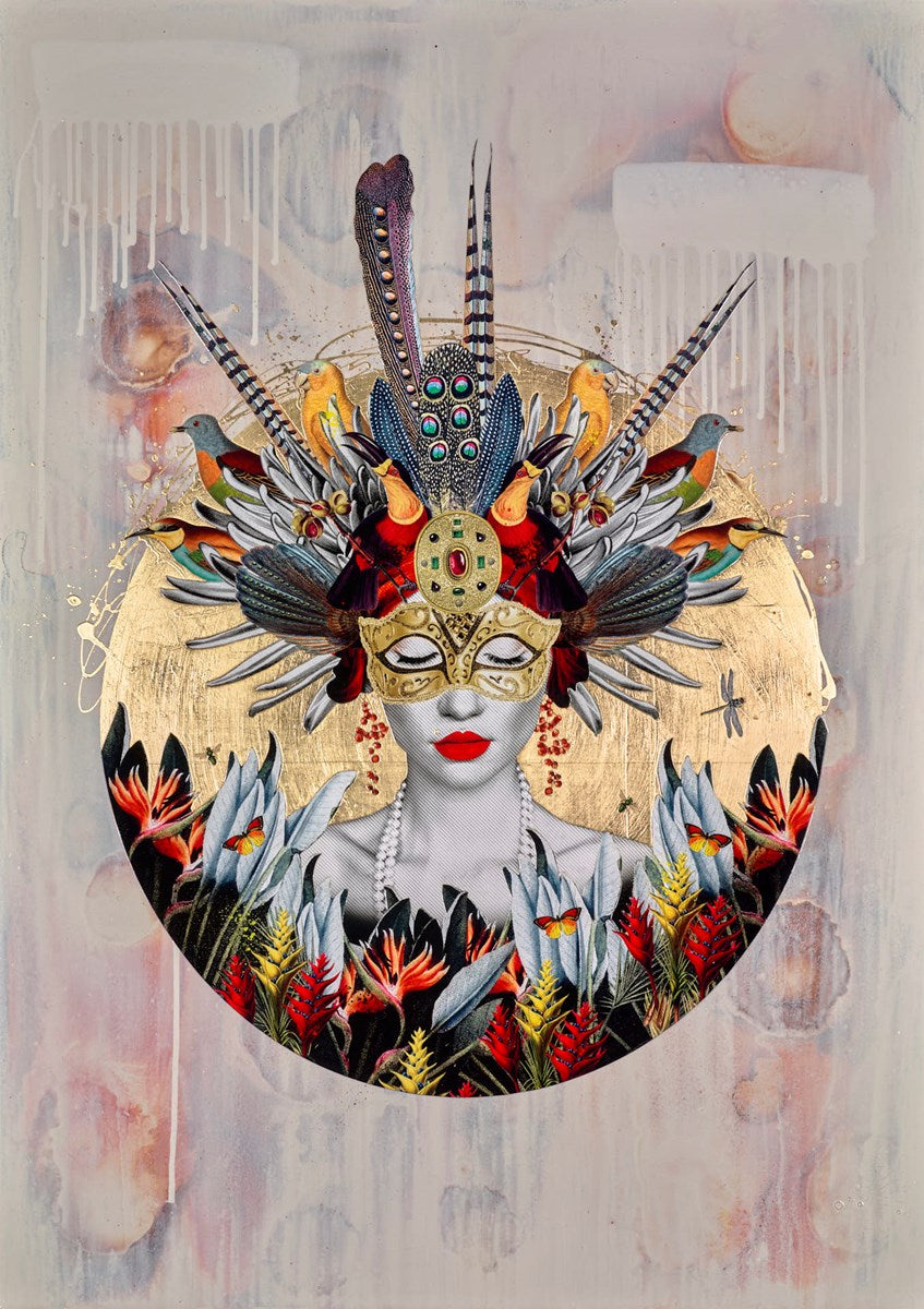 Masquerade Gold Marble