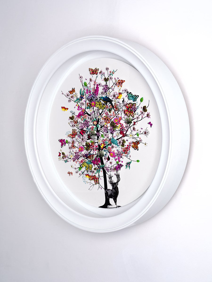 Circular Tree Pink (Right)