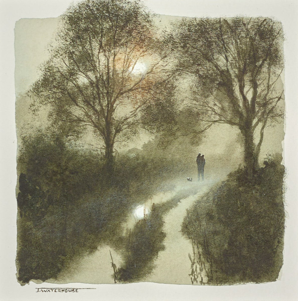 Beneath the Kissing Trees (study)