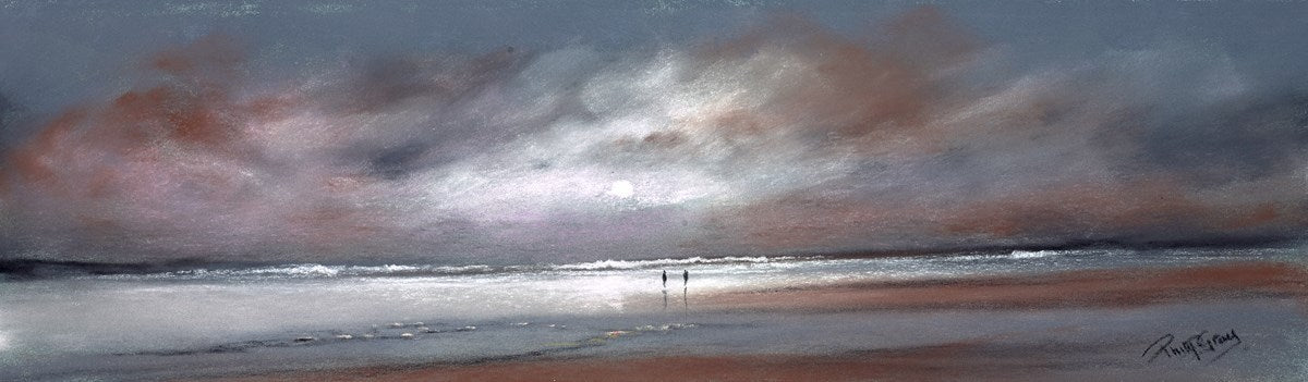 Dark Sky over the Beach IV