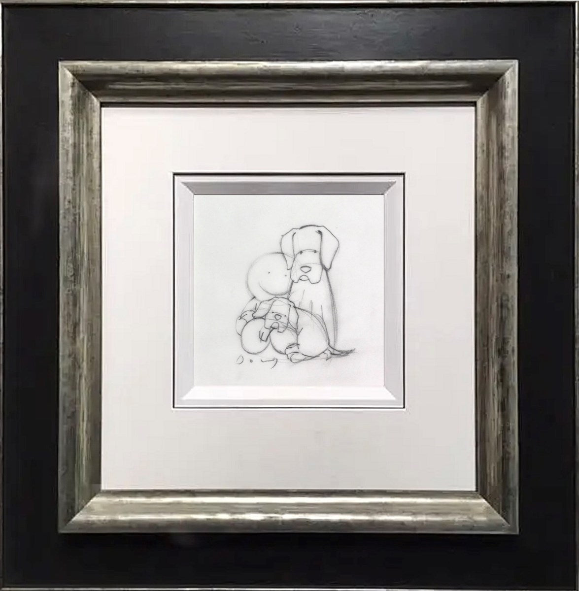 Always by Your Side IV (sketch) (Framed)