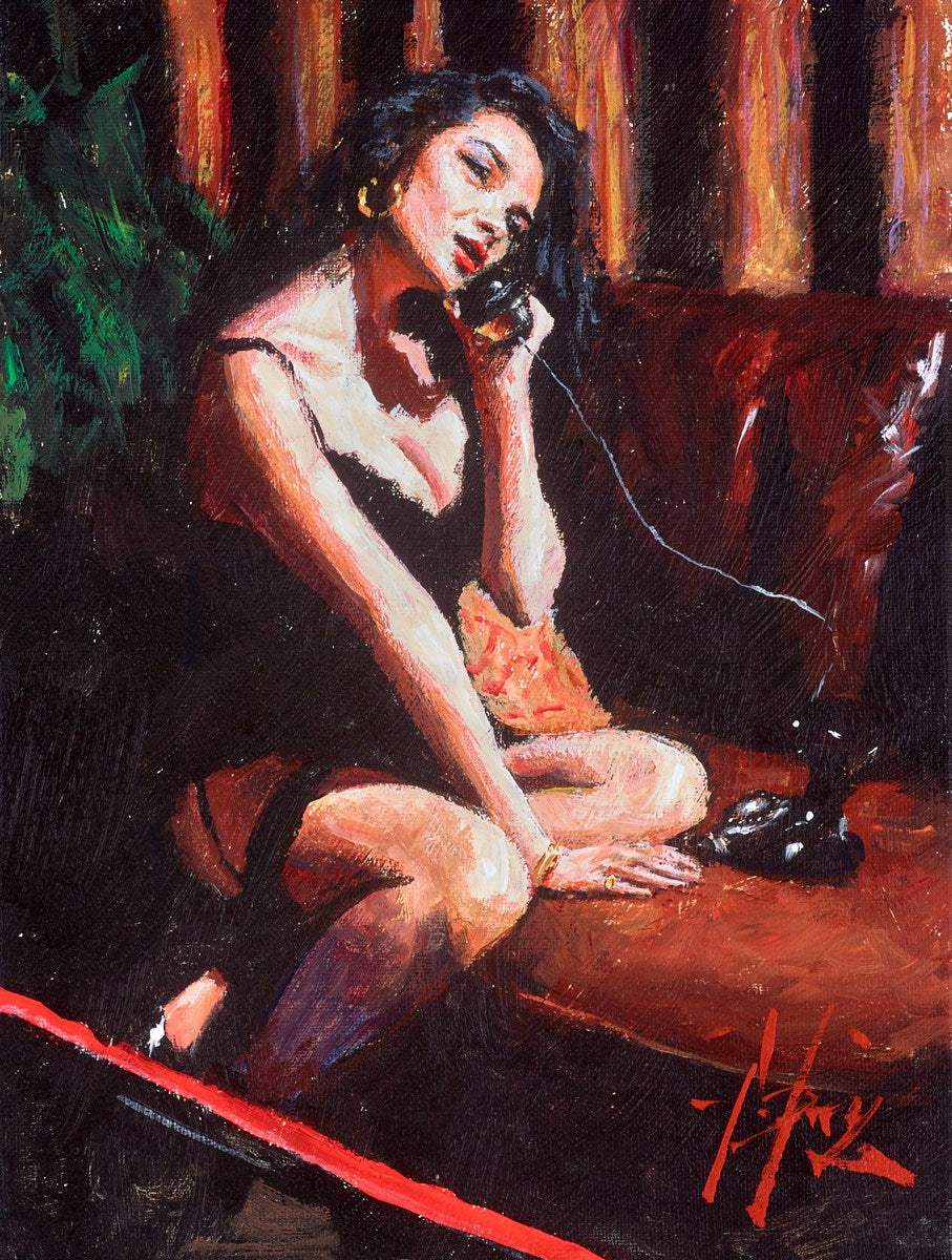Eugenia With Phone II