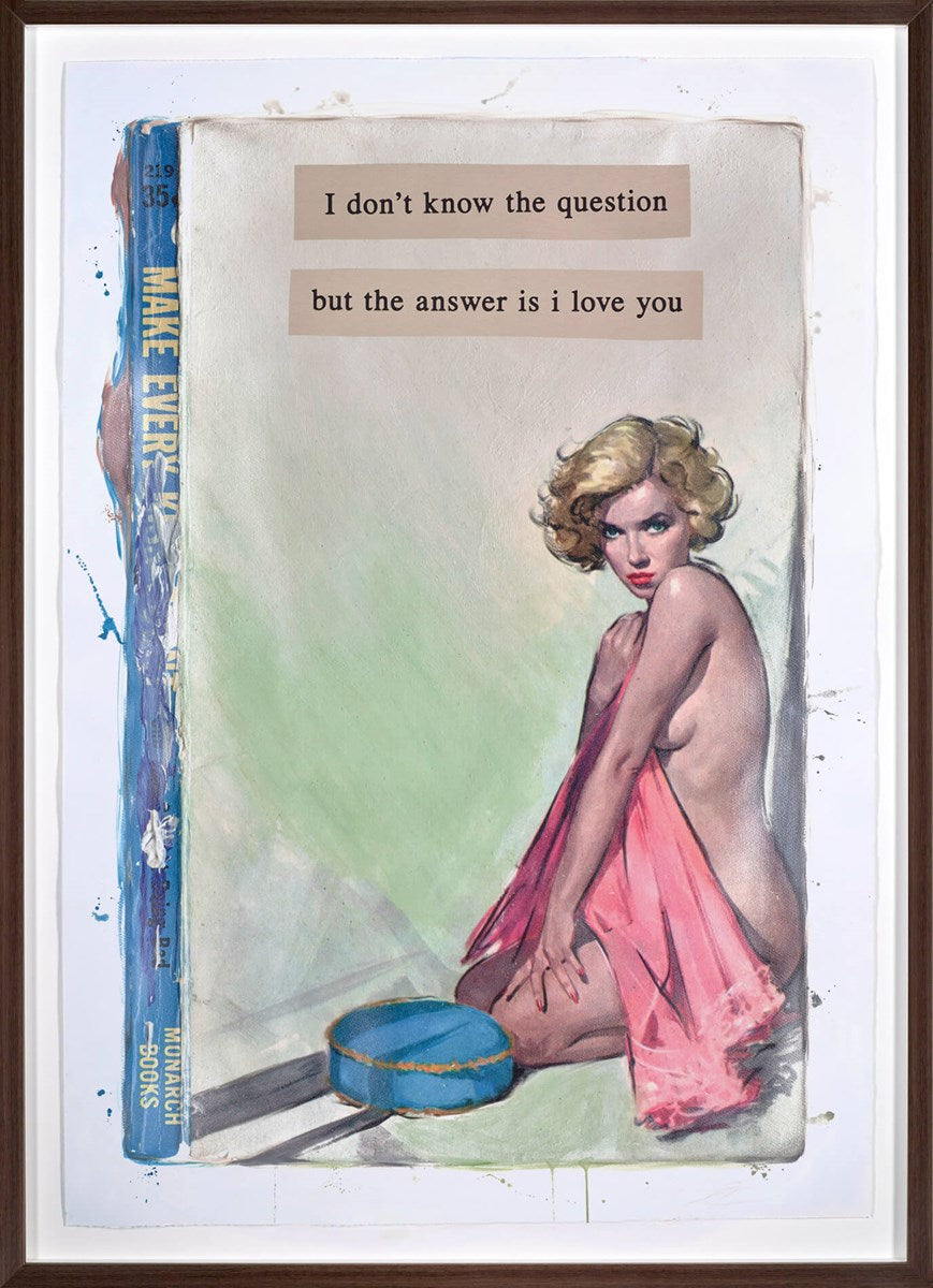 I Don't Know The Question (Framed)