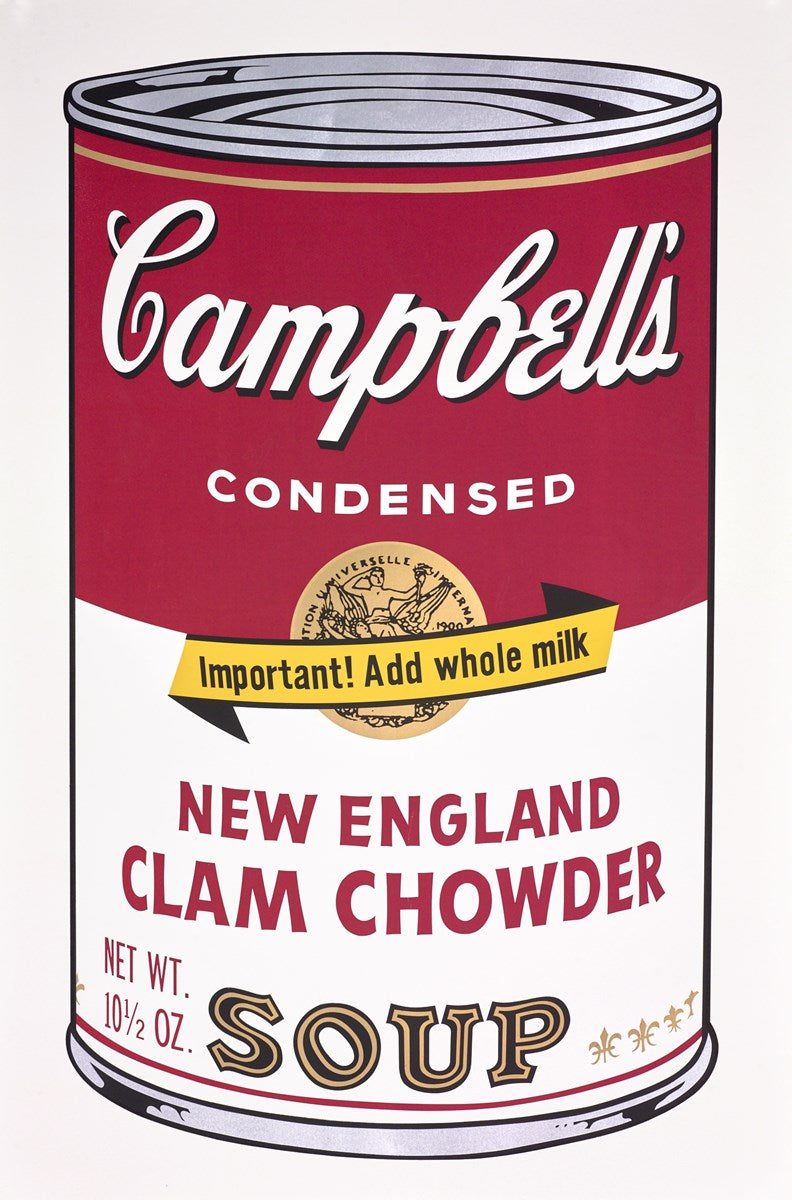 Campbell’s Soup Cans II: New England Clam Chowder