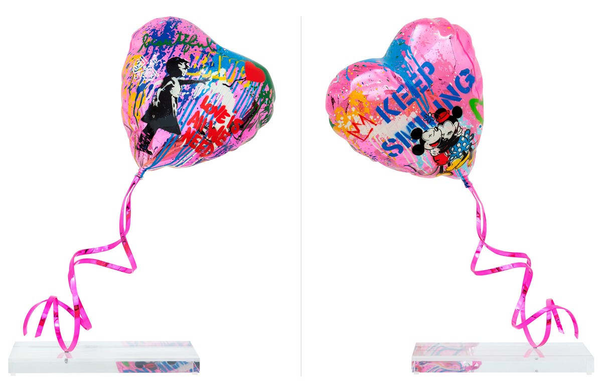 Flying Balloon Heart
