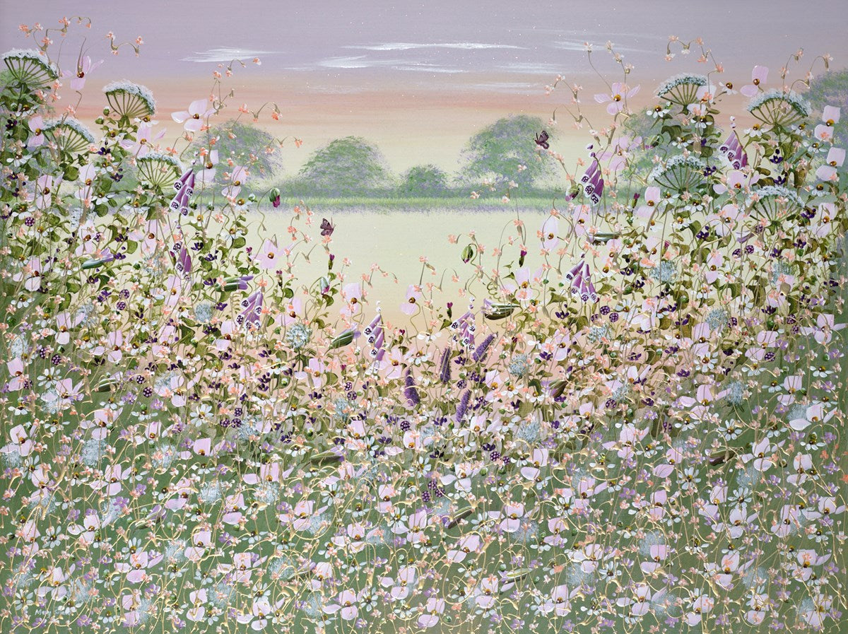 Bluebells and Trees IV