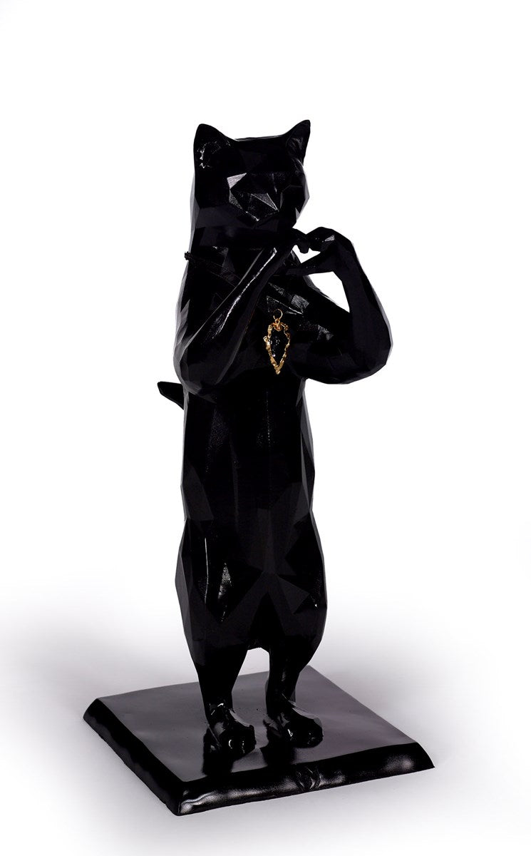 Rebel Love (Gloss Black Bronze) (Framed)