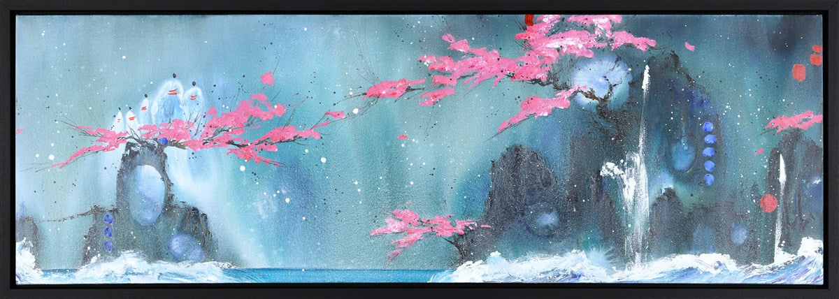Misty Moon Memories (Framed)