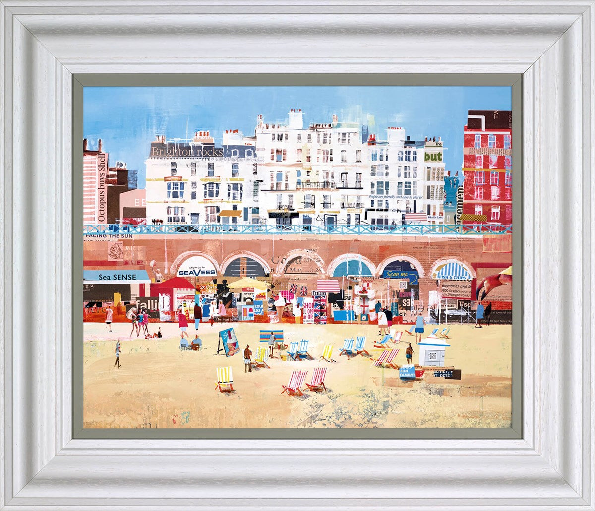 Brighton Rocks (Framed)