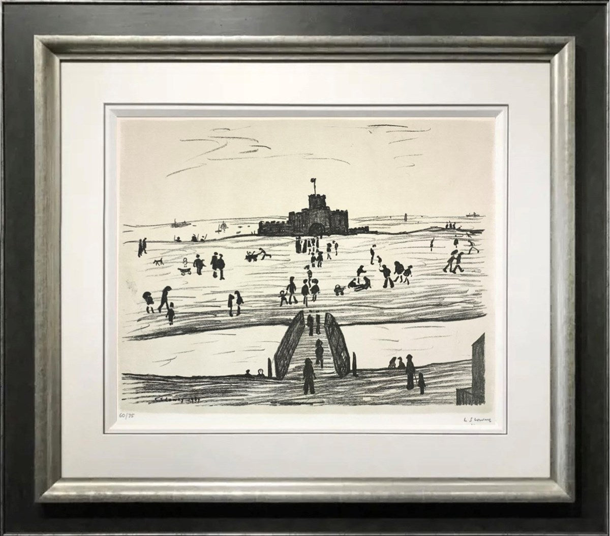 Castle on the Sands 60/75 (Framed)