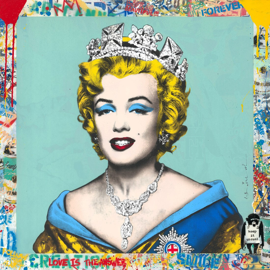 Queen Marilyn - Blue